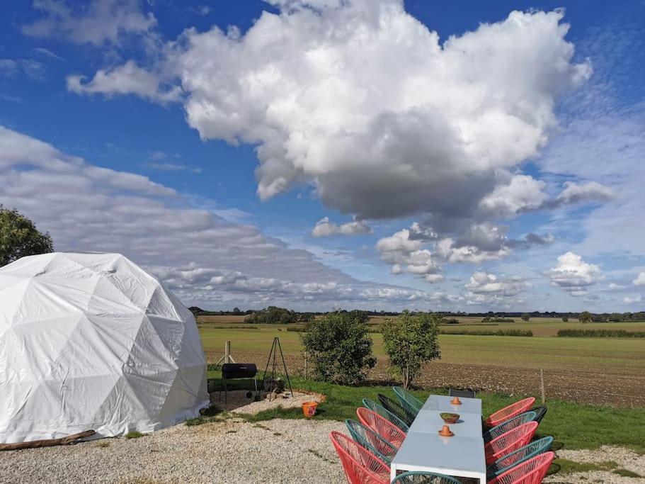شقة Lincoln Star Dome, Hot Tub, Bbq Langworth المظهر الخارجي الصورة